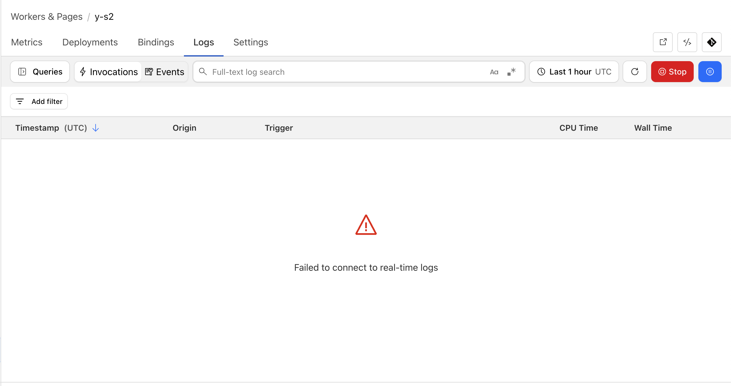 Cloudflare logs are not great to use when you need real-time logging
